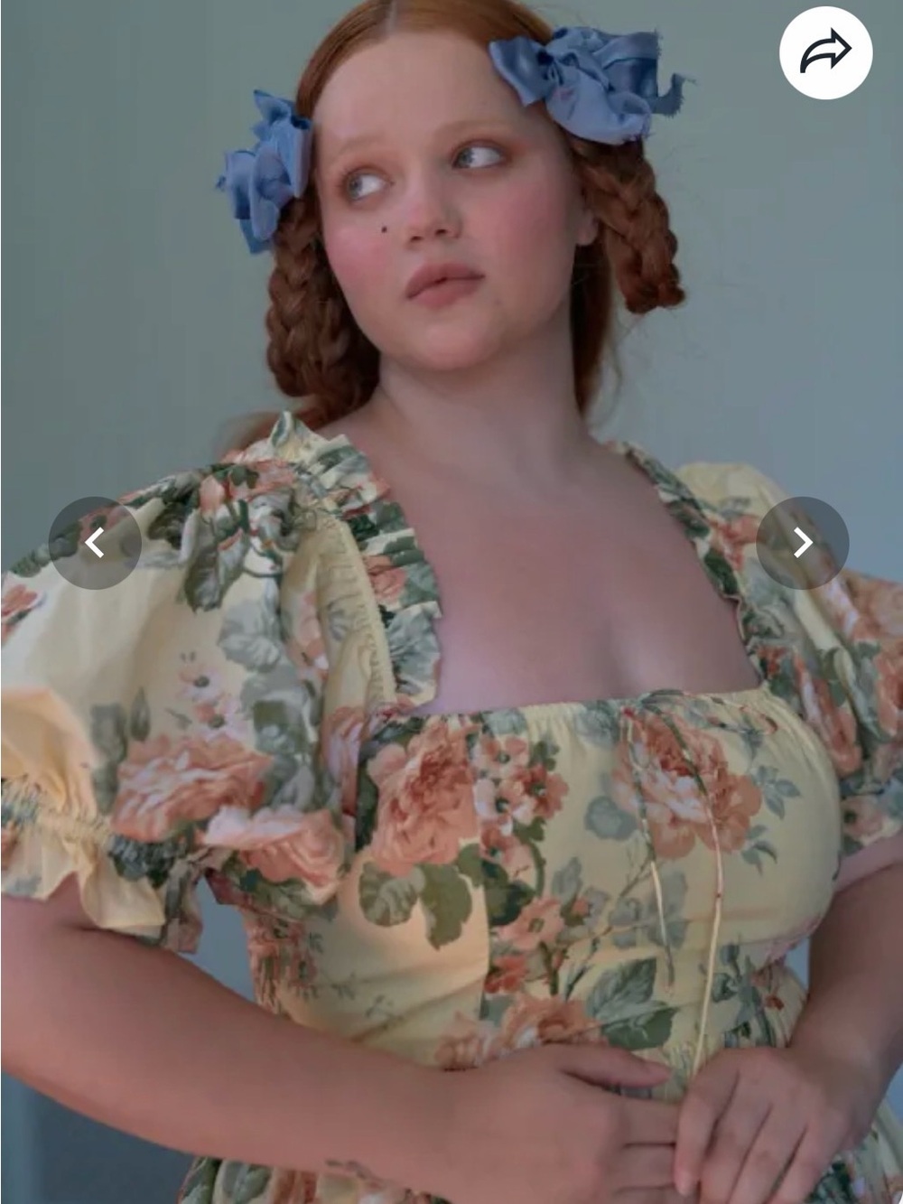 The Butter Rose Terrace Gown selkie